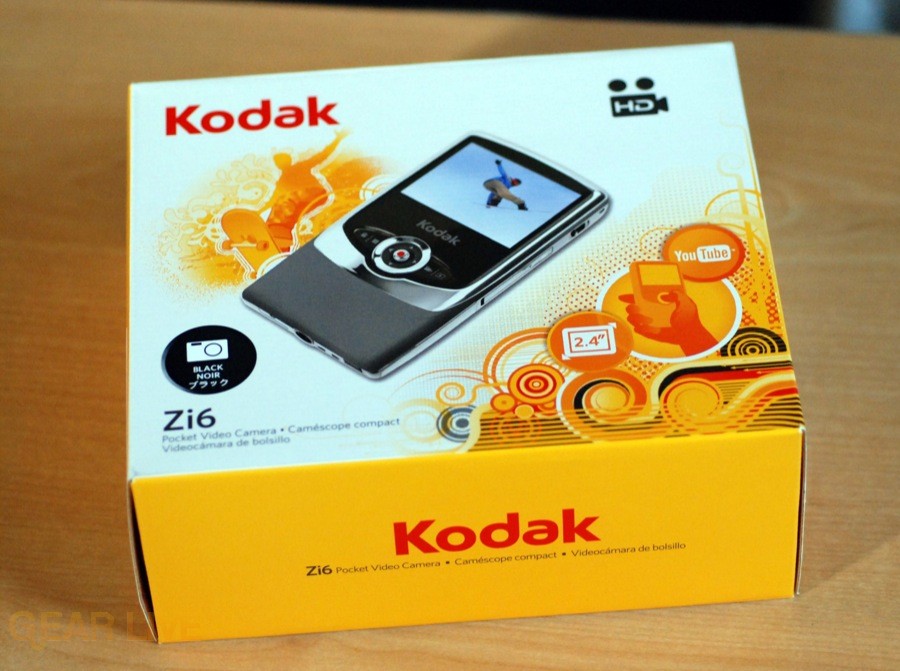 Kodak Zi6 box front