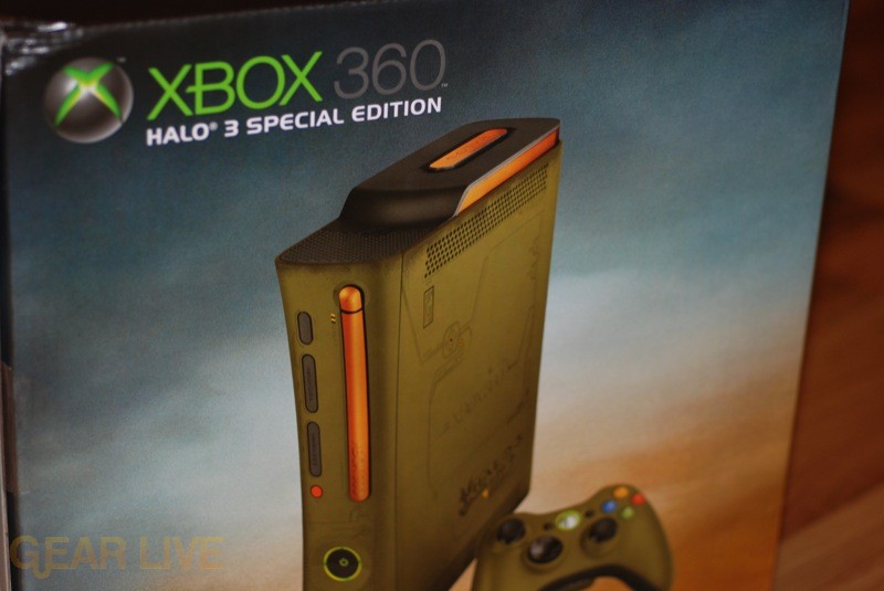 Xbox 360 Halo 3 Special Edition Pictured On Box Xbox 360 Halo 3