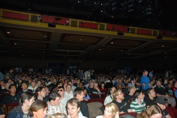 E308 Sony Briefing audience