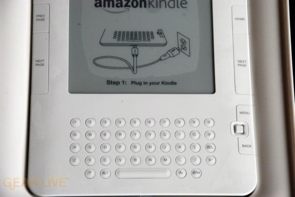 Kindle 2 lower body