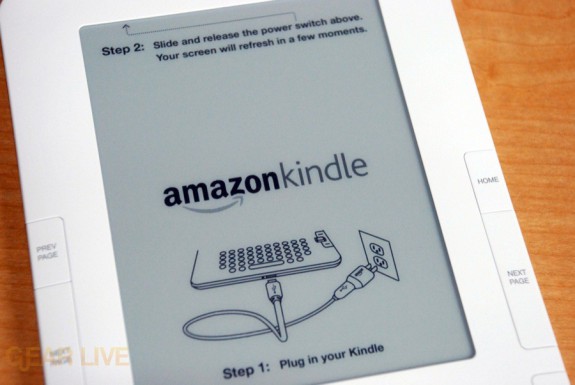 Kindle 2 screen