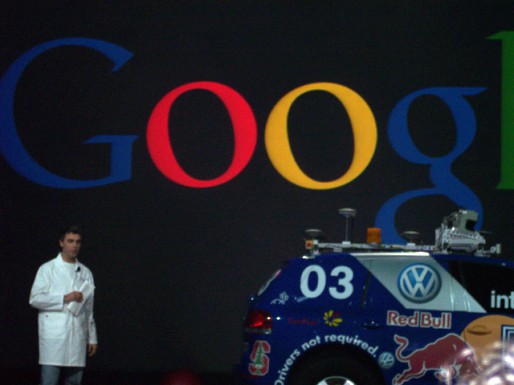 Larry Page Keynote Begins