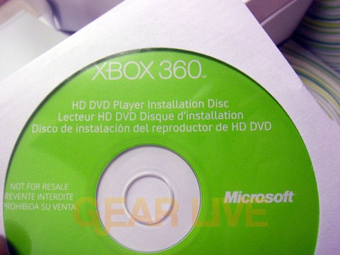 HD DVD Installation Disc