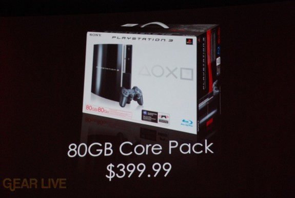 E308 Sony Briefing D80GB Core Pack $399.99