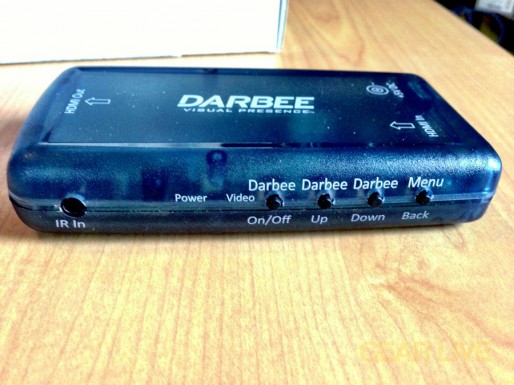 Darbee Darblet front controls