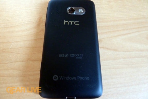 HTC Surround rear camera