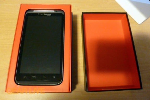 HTC Thunderbolt in box