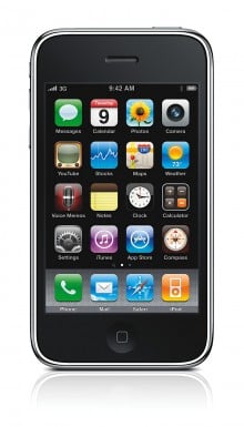 iPhone 3G S front