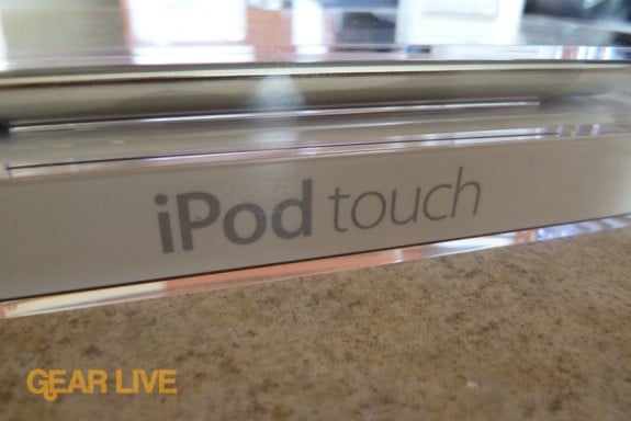 iPod touch logo on packaging