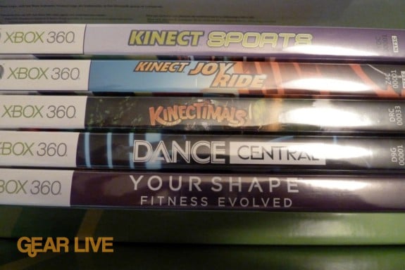 Kinect games for review