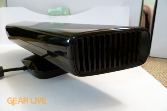 Side of Kinect sensor