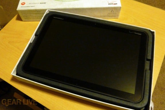 Motorola Xoom in box