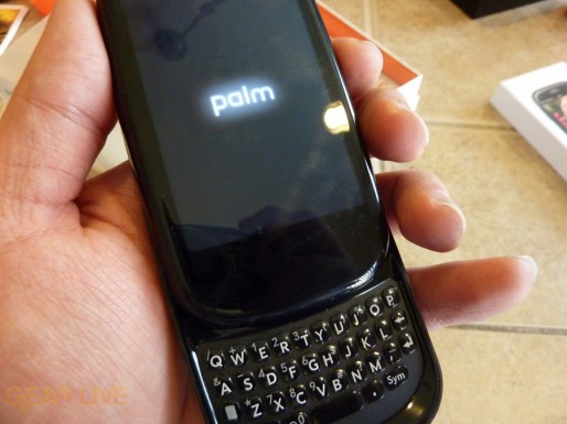 Palm Pre Plus slider keyboard