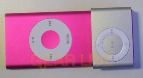 iPod shuffle covers iPod nano screen