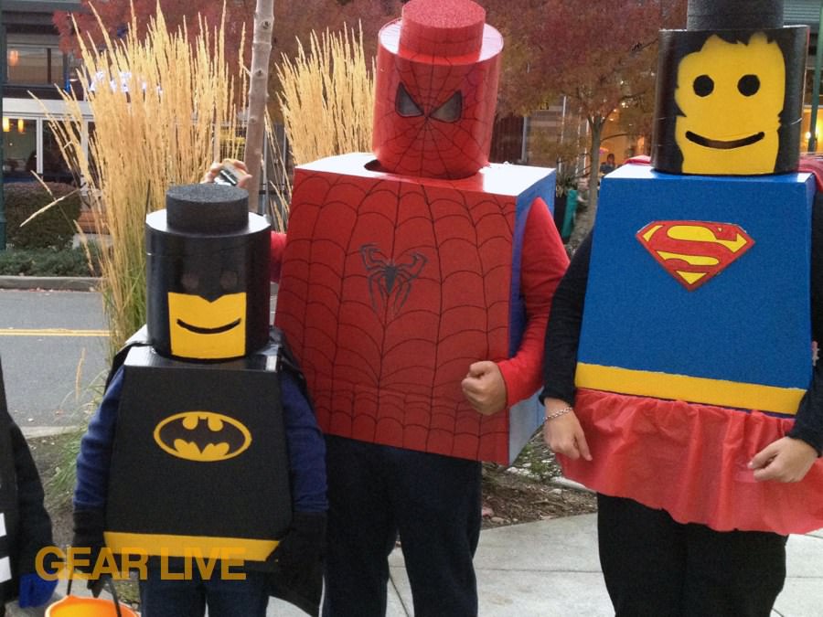 LEGO Superhero Halloween costumes
